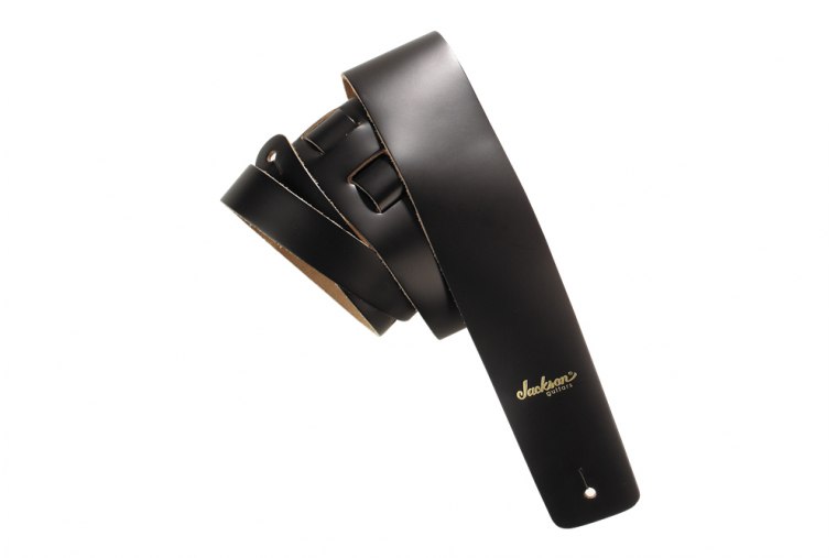 Jackson Leather Guitar Strap - BK