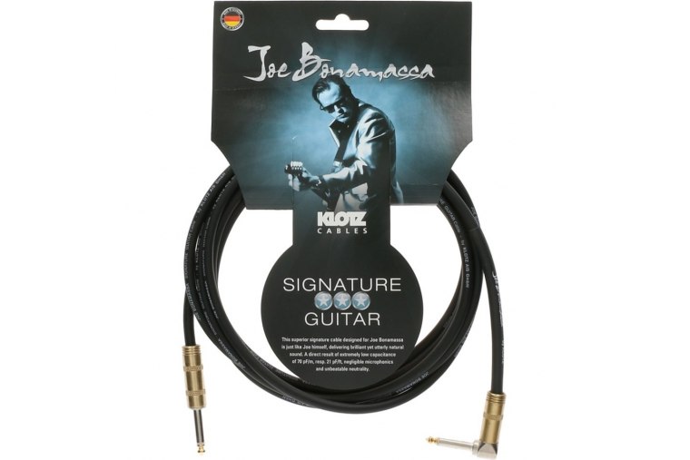 Klotz Joe Bonamassa Signature Guitar Cable Angled - 4.5m