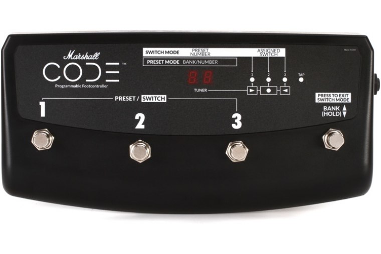 Marshall PEDL-91009 Code Programmable Footcontroller