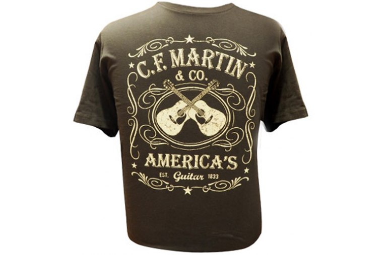 Martin Dual Guitars T-Shirt - L