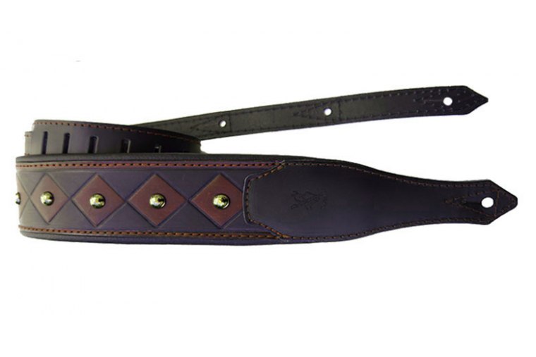 Minotaur Rhombus Rivets Guitar Strap