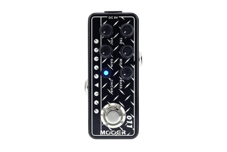 Mooer Micro PreAMP 011 90's Metal Plate - Cali-Dual