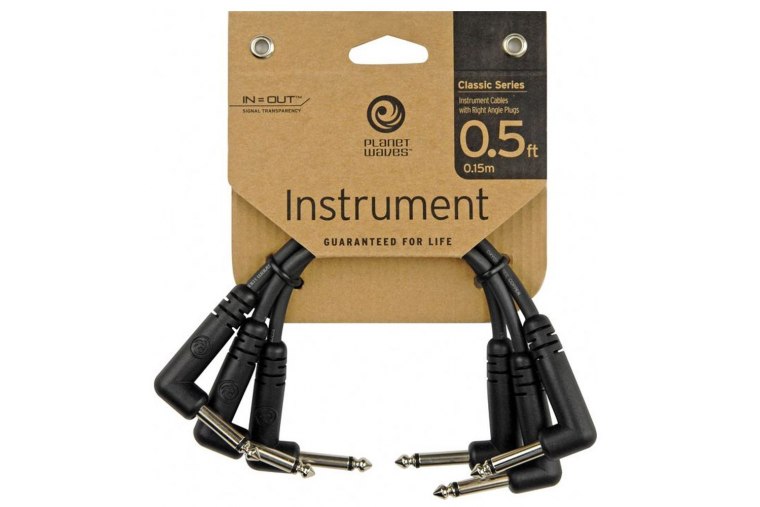 D'Addario Classic Series Patch Cable - 3-pack - 6