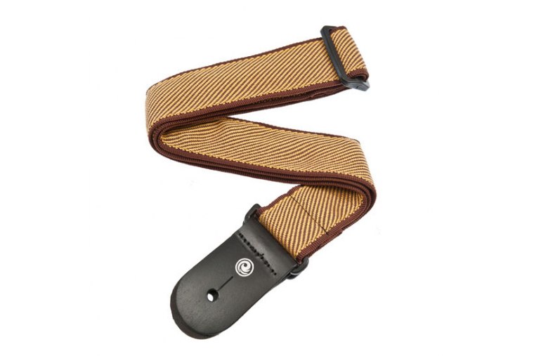 D'Addario 50B06 Woven Guitar Strap - Tweed