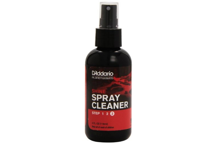 D'Addario Shine Spray Cleaner