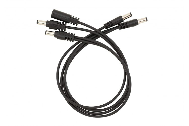 RockBoard Flat Daisy Chain Cable - 4 Outputs - Straight