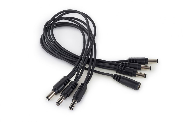RockBoard Flat Daisy Chain Cable - 6 Outputs - Straight