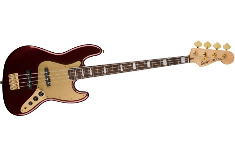 Squier 40th Anniversary Jazz Bass Gold Edition - RRM