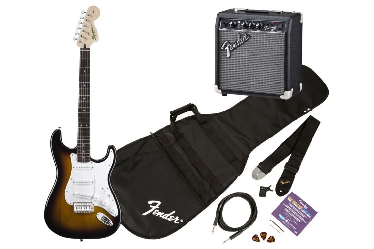 Squier Affinity Strat Pack con Fender Frontman 10G - BSB