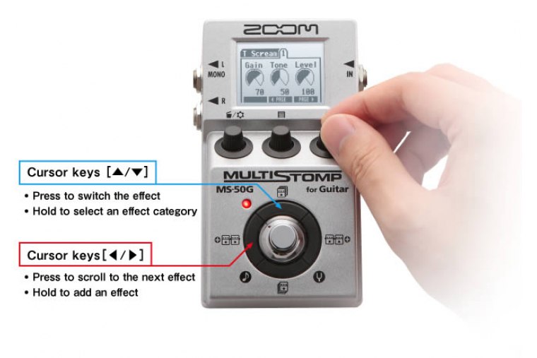 Zoom MS-50G MultiStomp